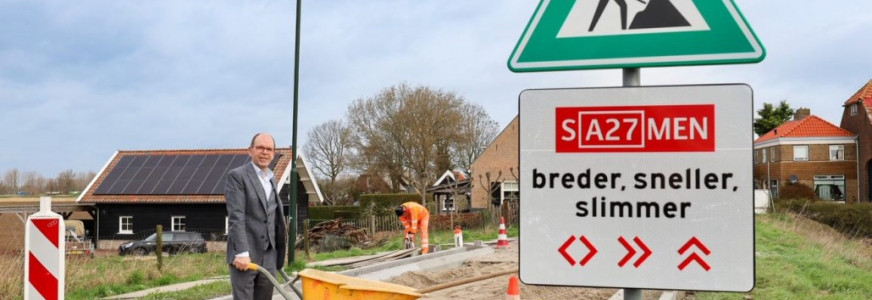 Slimme aanpak tijdens verbreding A27