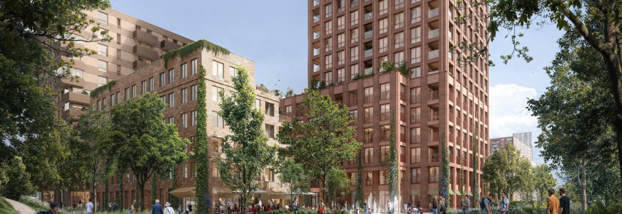 Nijmegen kiest ‘Groene waarden, stadse praktijken’ voor stationsomgeving Goffert