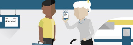Blue Assist laat mensen met communicatieve beperking zelfstandig reizen in het OV