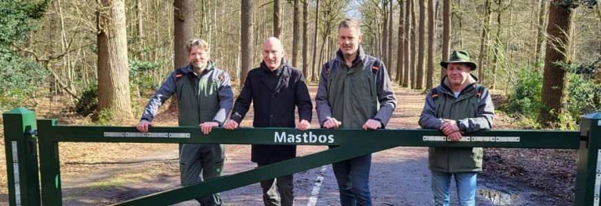 Meer rust en ruimte voor natuur in Breda: Bouvignelaan in het Mastbos autovrij